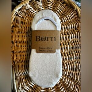 🧦 Born Sneaker Liner Socks Multicolor Cotton Blend No Show NWT